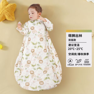 Universal ตามฤดูกาล เด็กทารก ถุงนอน Pure ผ้าฝ้าย ผ้านวมป้องกันการเตะบางเด็กวัยหัดเดินเครื่องนอนเด็กทนทาน ผ้าฝ้าย กระสอบนอนสําหรับทุกฤดูกาล