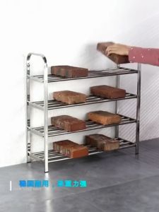 Rak Sepatu Susun / Rak Sepatu Serbaguna Cantik/Rak Sepatu Stainless Steel Multifungsi Rak Susun Rak Sandal/Rak Sepatu & Sendal Stainless Steel 34 Dan 5 Susun Tempat Alas Kaki Anti Karat Bahan Kuat/Rak Sepatu & Sendal Stainless Steel