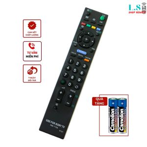 Điều khiển tivi Sony RM-715A LCD thay thế cho RM-791 RM-836 RM-837 RM-Y167 RM-YDO21 rmote tv sony LCD 43inh 40inh