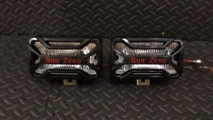 Sub Zero Car Foglamp Offroad Foglight with BLACK grill SB-90206 2pcs/set Rectangle