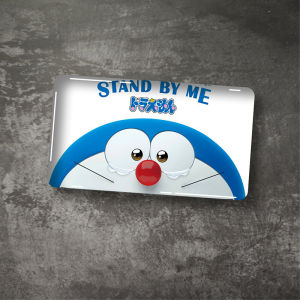 Doraemon Cartoon Epoxy Sticker Crystal Car Stickers Motorcycle Electric Motorcycle Decoration 3D Three-Dimensional Labeling Card