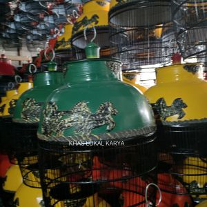 SANGKAR BURUNG PIBER KERETA KENCANA KANDANG PERKUTUT MURAH KUALITAS TERBAIK