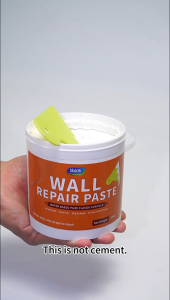 1KG Dempul Pasta Anti Aging Dempul Penambal Dinding Anti-Fungus Untuk Perbaikan Lubang/Kelembaban Dinding /Mengelupas /Renovasi Dinding