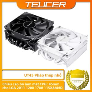 Tản Nhiệt CPU TEUCER UT45 Series Cho AM5 AM4 LGA1700 ITX Tản Nhiệt Khí Với Quạt UT12015 FDB Thiết Kế Thấp 92mm
