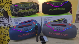 ลำโพงบลูทูธ HOPESTAR A6 CLUB 200W เบสหนัก ไฟ RGB พร้อมไมค์ลอย