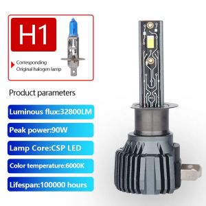 KEVANLY | 2pcs h7 led headlight H1 led 9006 hb4 led h8 led h11 h7 Car Day Driving light DRL 6000K white Fog Lamp 12V Plug and Play