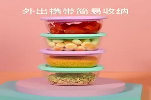 Baby Food Container 4 in 1 Penutup Lock Tempat Penyimpanan Makanan Bayi MPASI