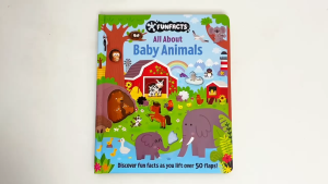 Baby Animals Lift The Flaps Hardcover Board Book For Kids To Learn Fun Facts With 50+ Flaps