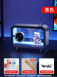 Transparent Bluetooth Speaker Desktop Computer Bass Cannon Home Audio Desktop Decoration Birthday Gift for Girlfriend Atmosphere