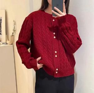 Trendy Stylish Petite New Arrivals Knit Cardigan