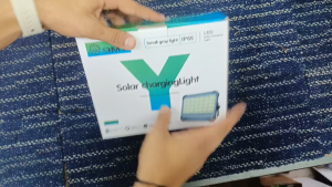 12000mAh Portable Solar LED Floodlight IP66 Waterproof Outdoor Work & Camping Light W/5 Modes Durable ABS Aluminum Body Emergency Rechargeable Lamp