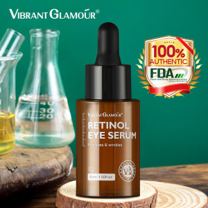 VIBRANT GLAMOUR FDA Retinol Eye Serum Firming Collagen Anti-Aging Anti Wrinkle Moisturizing For Puffy Bags Fine Lines Wrinkles Eye Repair 30ml