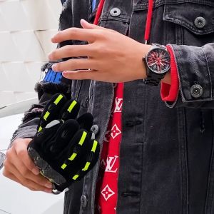 OLEVS resmi Autentik merek jam tangan 2024 pria anti air cowok keren original asli import elegan mewah dewasa terbaru Mode Santai roda gila kosong bercahaya Jam tangan kuarsa tali jam baja tahan karat buat gaya kado untuk pacar cowok
