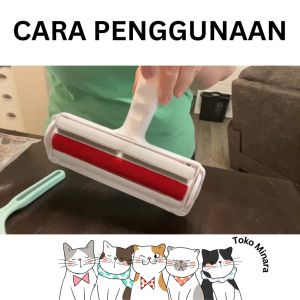 Pembersih Bulu Kucing Anjing PET HAIR REMOVAL Bulu Sofa Kasur Karpet Baju Toko Minara