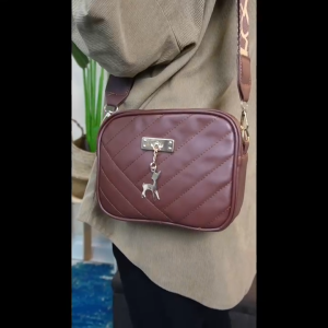 SKM Womens Leather Clutch Sling Bag Beg Wanita Murah BG1027
