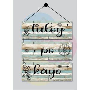 TULOY PO KAYO SINTRA BOARD WALL DECOR HOME DECOR HANGING
