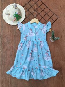 COD DRES BABY ELENA MOTIF ANIMAL MURAH DAN PROMO