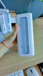 AOKI Lampu Tenda 360 Derajat dengan 4 Panel LED – Baterai 2400mAh Type-C Portable Handle