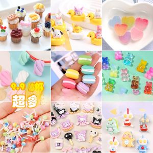 Handmade DIY Resin Accessories Good Luck Bag Set Mobile Phone Case Hair Clip Magnet Pin Guka Decoration Materials