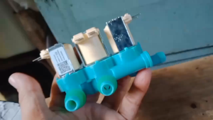 100% New Original SAMSUNG Washing Machine Water Inlet Valve Two-head solenoid Coil Masuk Air DC62-00266E Water Inlet Valve WA80F5S3 / WA85F5S3 / WA90F5S3 / WA14R6380BV