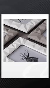Ceramic Scandinavian Photo Frame