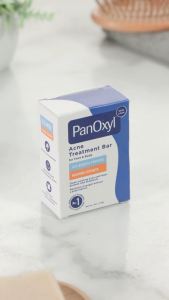 PanOxyl Acne Treatment Bar 10% Benzoyl Peroxide Deep Cleaning Face and Body Bar panoxyl bar soap 113g Clears acne on face chest and back