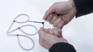 Kabel Ties Besar 30cm 20cm 10cm 15cm 25cm Hitam Putih 100pcs Kabel Tis Kecil