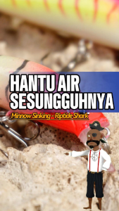 Riptide Shark Umpan Pancing Lure Ultralight Minnow Sinking Luminous Glow In The Dark Berat 6 Gr Panjang 5.5 Cm