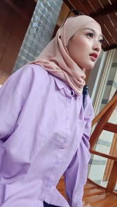 Kemeja Wanita Linen Oversize Olivia Shirt Linen Pocket
