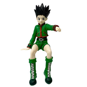 Bandai | Hunter x Hunter Gon Freecss Anime Figure Zoldyck Action Figure Figurine Model Car Ornaments Toys Gift