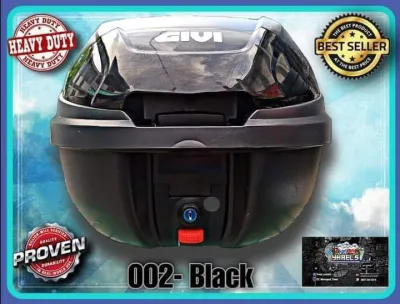 GIVI BOX top box 012 black 30 liters w/ base plate and screws