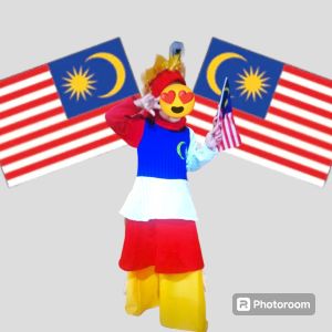 BAJU MERDEKA KANAK -KANAK LELAKI  PEREMPUAN. SIZE[ 2 YEAR sampai 12Year]