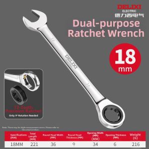 DELIXI | Quick Ratcheting Wrench Multipurpose Tool Kit