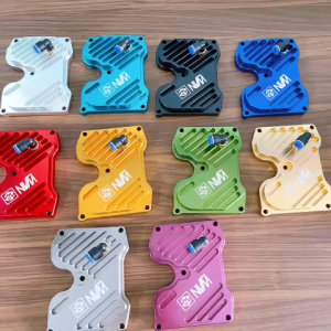 ( Hàn g Mới Về ) Nắp Đầu Bò Làm Bằng Nhôm CNC Nguyên Khối ✅ Nắp Đầu Bò Hợp Kim _ Logo NVM _ Sử Dụng Cho Các Dòng Xe: Ex135 4s Ex150. Đủ Màu Sắc Nhé Ae!!!