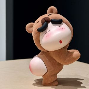 Crayon Shinchan Plush Home Decoration Car Decoration Cute Bear Butt Bear Pencil Holder Toy Gift Soft Plush Collectible Item