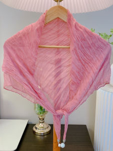 Khăn Choàng Lụa Mỏng Thời Trang Bằng Cotton Lanh Cổ Lồi Khóa Từ Khăn Quàng Cổ Đa Năng Khăn Quàng Cổ Cho Thanh Thiếu Niên Nữ