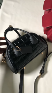 DESMARÉ Lune Mini Satchel Croco – cream | Tas Selempang Wanita Mini Branded Elegan