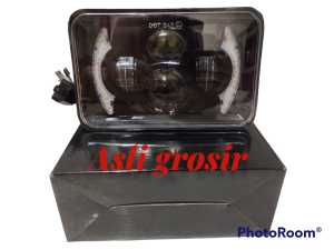 Daymaker Kotak LED Sabit 4x6 Inch 4 LED SEND BATOK Rx king GL TS Scorpio WIN100 GL100 dll Super Terang