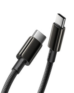 Cáp Sạc Nhanh Baseus 100W Type C To USB C Dành Cho iPhone 16/15 MacBook iPad Samsung Xiaomi - Dây USB Tốc Độ Cao 5A
