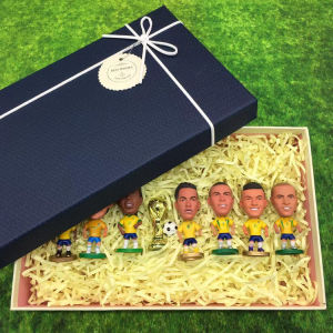 Bộ Mô Hình Bóng Đá Mini Của Các Ngôi Sao CR7 Messi Neymar Mbappe Ronaldo Nhỏ Đồ Chơi Thể Thao Quà Tặng Cho Người Hâm Mộ