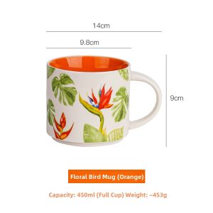 XIANMANNING | Customizable Logo Large Capacity Ceramic Cup