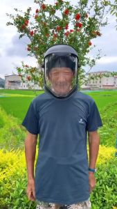Mặt nạ bảo hộ lao động Kính bảo hộ toàn mặt phun thuốc trừ sâu làm một làm cơ khí