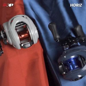 EXP HORIZ REEL bc baitcasting SW NMB Bearing Casting Left/Right Hand Fishing reel max drag 6 kg 200g