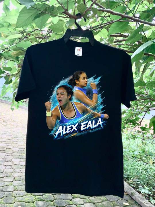 Alex Eala Tennis Graphic T-Shirt | Sports Fan Shirt | Premium Printed Tee | Black & White Unisex Cotton Shirt | Tennis Lover Apparel