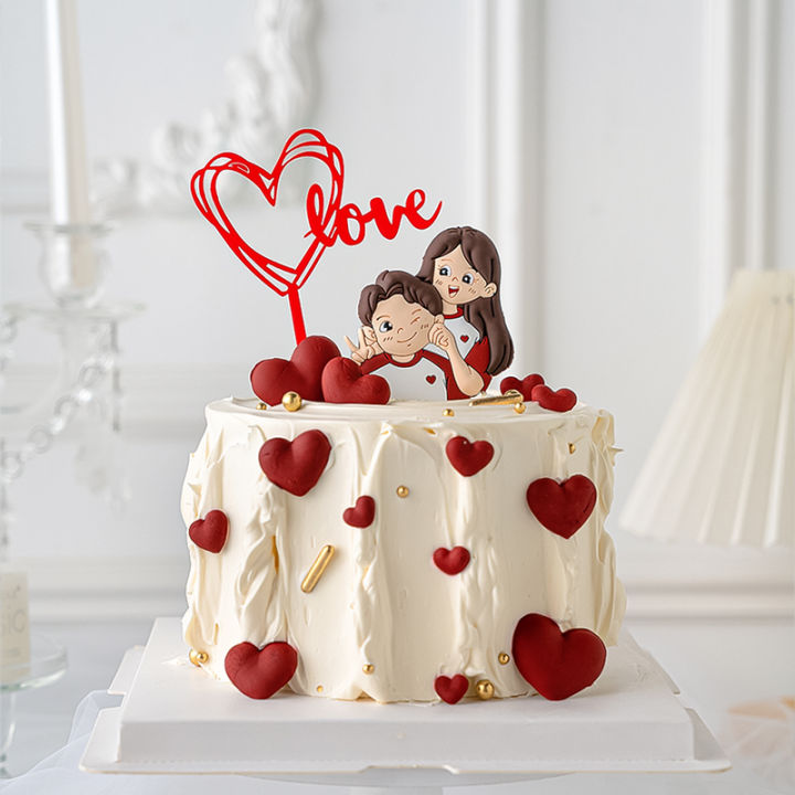 Cute cakes for hot sale boyfriend