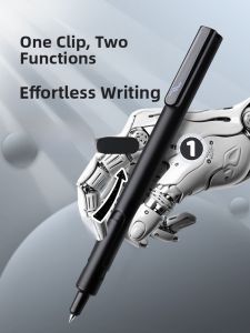 Quick Dry Black ST Pen Head Lift Writing Instrument High Aesthetic Value for Exam Preparation Students Neutral Pen Daily Use