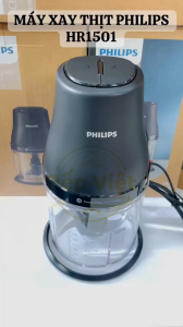 Máy xay thịt Philips HR1501/00 -  450W - Hàng chính hãng - Bảo hành 2 năm