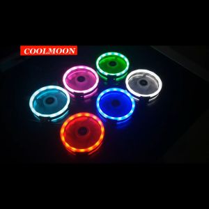 Coolmoon LED Case Fan 12cm Computer พัดลม คอมพิวเตอร์