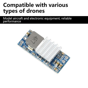 DC-DC Buck Boost Module 5A 6A Mini Power Module 3.3V 5V 9V12V Fixed Output Step-up/Step-down Converter for Drones RC Models BEC