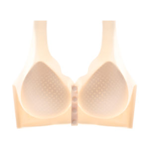 MiiOW | เสื้อชั้นในแบบมีฮู้ดสำหรับให้นมแบบหน้าเปิดสำหรับฤดูร้อน ทรงบาง ไร้ตะเข็บ สำหรับผู้หญิงหลังคลอด ชุดชั้นในแบบสวมหัวสองข้าง